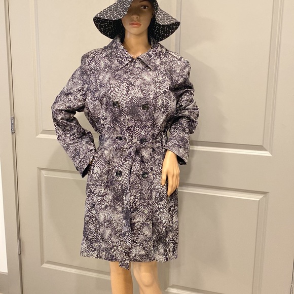 Dana Buchman Rain/Trench Size XL - Picture 2 of 8